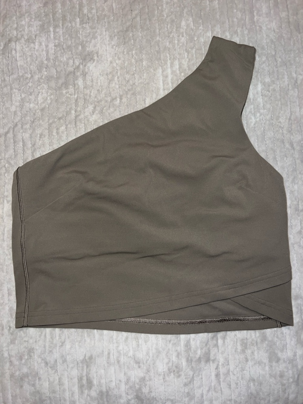 Lululemon Cropped One Shoulder Tank Top